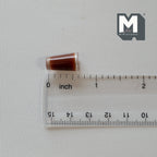 1:12 Scale Miniature Iced Chocolate in Tall Glass, 5/8 inch tall, DIY Dollhouse Supply