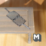 1:12 Dollhouse Supplies Miniature Barbecue Rack, Baking Net, Grill Pan, Grate, BBQ net, grill net - E059