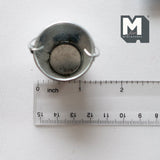 Miniature Metal Bucket 1:12 Scale Dollhouse Tin Bucket with Handle - E031