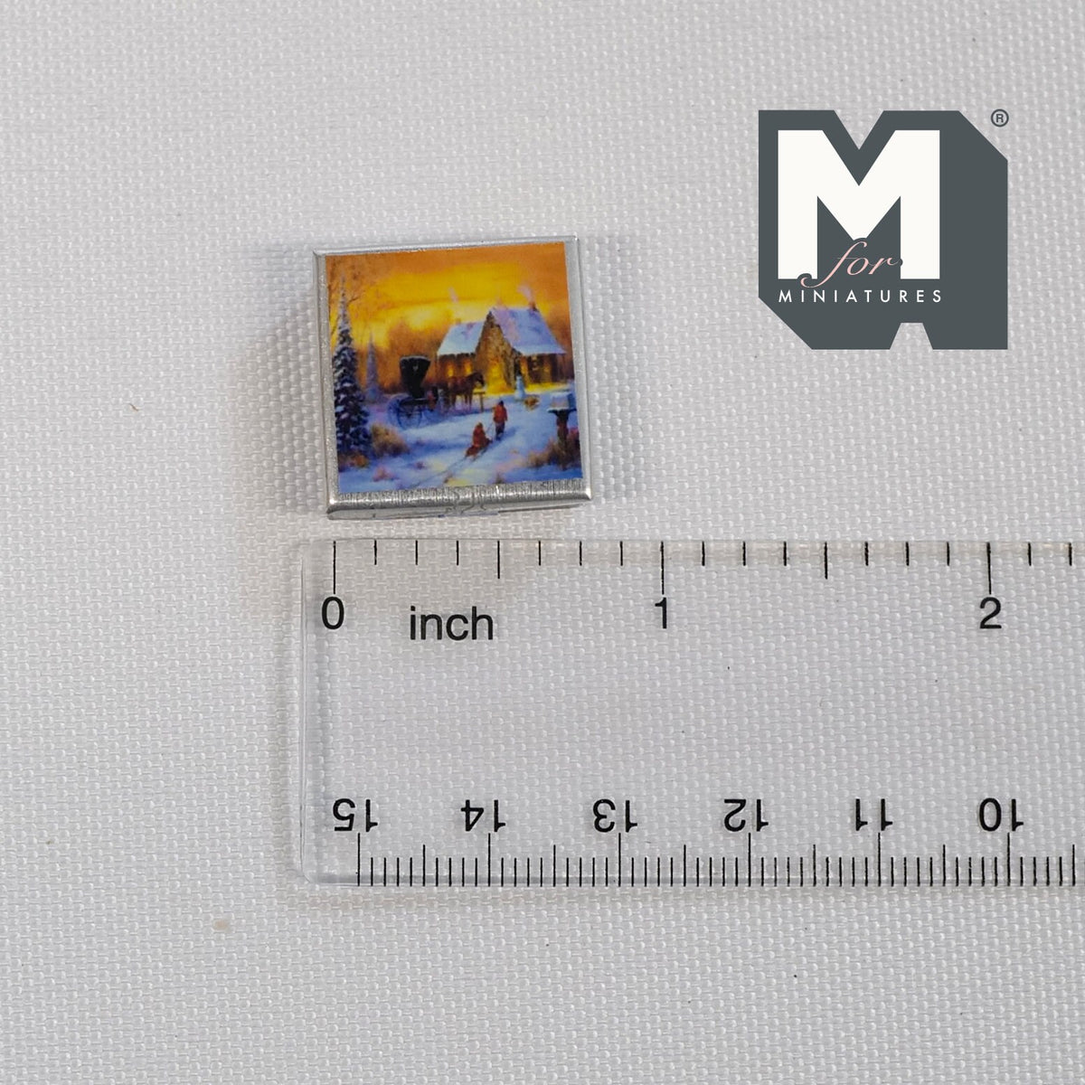 1:12 Dollhouse Miniature Butter Cookies and Tin with 7 Cookies - E033