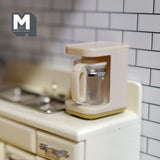 Dollhouse Supplies kitchen appliance 1:12 scale miniature coffee maker with carafe coffee brewer machine  - A014