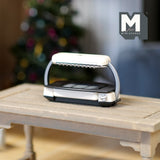 Miniature Heat Lamp Cooker 1:12 Scale Dollhouse Supplies Kitchen Appliance Grill (beige)  - A014