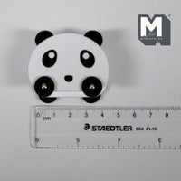 Miniature Panda Storage Cart 1:12 Scale Dollhouse Kid's Room Storage Toy Box - G083