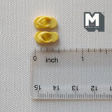 1:12 Scale Dollhouse Supplies Miniature Kid Size Flip Flops / Sandals / Mini Shoe / Miniature Sandals / Tiny Sandals (beige) - G075