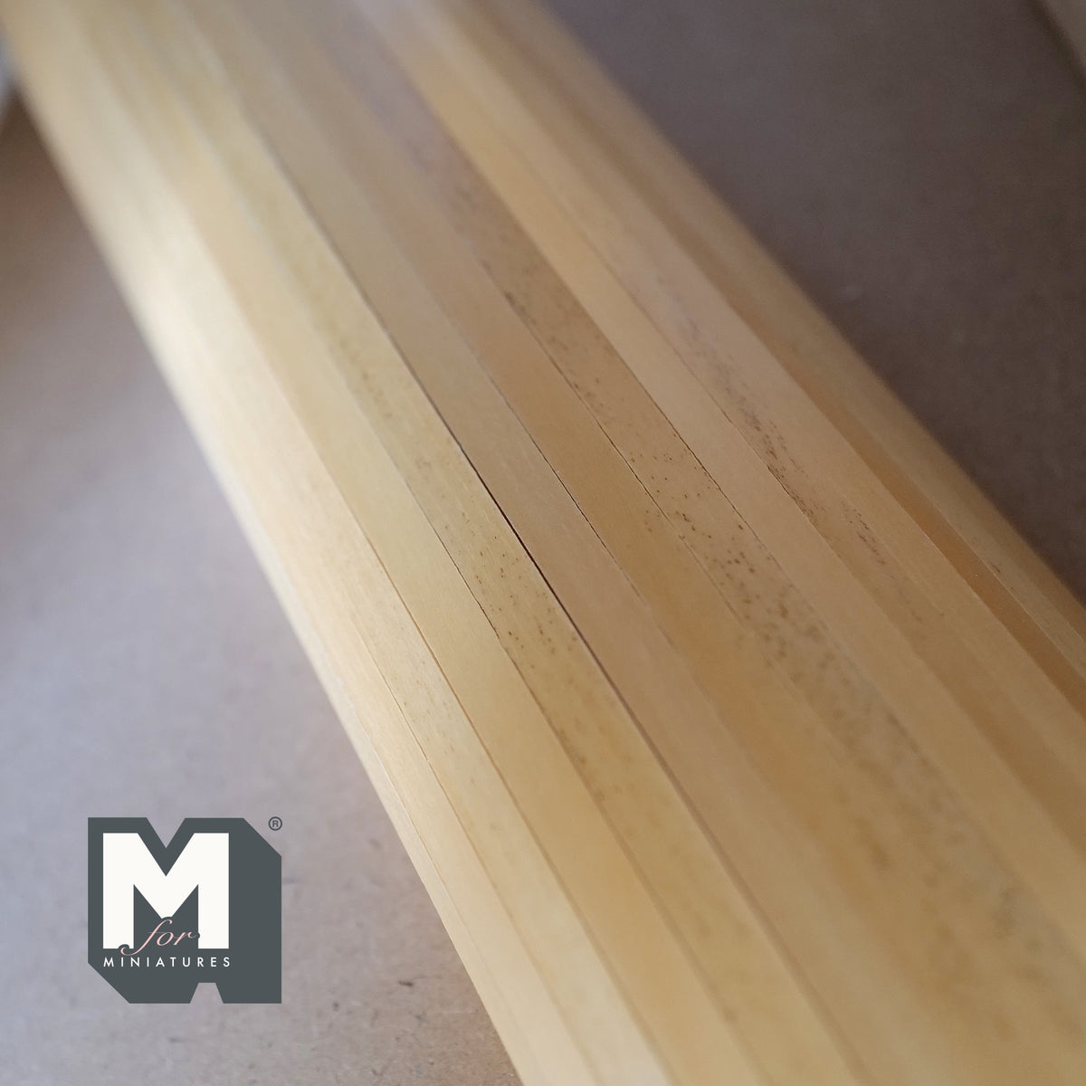 1:12 Scale Miniature Hardwood Floor Strips, Peel and Stick Flooring Sheet, Cut to Length, 16-15/16 x 11-3/8 inch