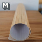 1:12 Scale Miniature Hardwood Floor Strips, Peel and Stick Flooring Sheet, Cut to Length, 16-15/16 x 11-3/8 inch