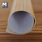 1:12 Scale Miniature Hardwood Floor Strips, Peel and Stick Flooring Sheet, Cut to Length, 16-15/16 x 11-3/8 inch