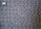 1:12 Scale Miniature Library Bookshelf Wallpaper, 23-5/8 x 16-15/16 inch, DIY Dollhouse Supply