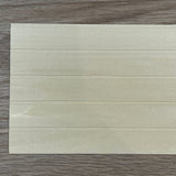 Dollhouse Siding Wall Panel Batten Panel Miniature Novelty Siding Beadboard Panel 12"(L) x 3-3/4"(H) - 3/4" Interval 12 inch long