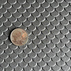 1:12 Scale Fish Scale Roof Shingle Foam Board, 15-3/4 x 7-7/8 inch, DIY Dollhouse Supply