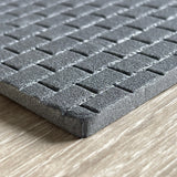 Dollhouse Slate Roof Tile Wall Tile Foam Board 1:12 Scale Miniature Wall Panel Wall Brick Tile Sheet 7-7/8"(H) x 15-3/4"(L)