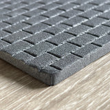 Dollhouse Supplies Slate Roof Tile Wall Tile Foam Board 1:12 Scale Miniature Wall Panel Wall Brick Tile Sheet 7-7/8"(H) x 15-3/4"(L)
