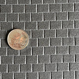 Dollhouse Slate Roof Tile Wall Tile Foam Board 1:12 Scale Miniature Wall Panel Wall Brick Tile Sheet 7-7/8"(H) x 15-3/4"(L)