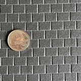 Dollhouse Supplies Slate Roof Tile Wall Tile Foam Board 1:12 Scale Miniature Wall Panel Wall Brick Tile Sheet 7-7/8"(H) x 15-3/4"(L)