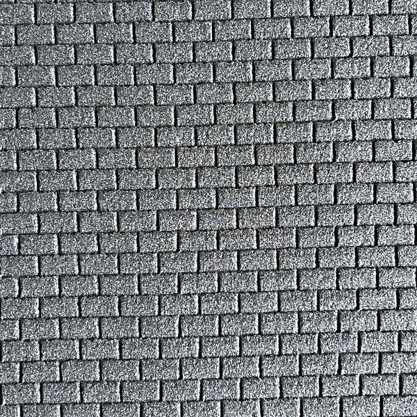 Dollhouse Slate Roof Tiles Foam Board 1:12 Scale Miniature Roof Panel Roof Tile Sheet 7-7/8"(H) x 15-3/4"(L)