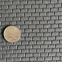 Dollhouse Slate Roof Tiles Foam Board 1:12 Scale Miniature Roof Panel Roof Tile Sheet 7-7/8"(H) x 15-3/4"(L)