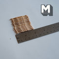 1:12 Scale Miniature Unpainted Wood Dollhouse Handrail Spindles, Set of 12, 1-7/8 inch long