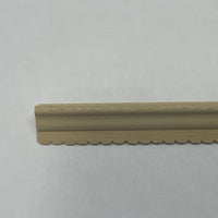 Dollhouse Unfinished Rood Ridge Molding Roof Moulding 22 Inch Long