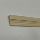 Dollhouse Supplies Unfinished Molding 12 inch long Dollhouse Supplies Skirting Board  Ceiling Cornice Crown Molding Miniature Moulding