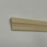 Dollhouse Unfinished Molding 12 inch long Dollhouse Skirting Board  Ceiling Cornice Crown Molding Miniature Moulding