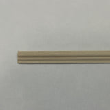 Dollhouse Supplies Wainscot Beadboard Rail 1:12 Scale Unpainted Miniature Dado Rail 17.5 inch long