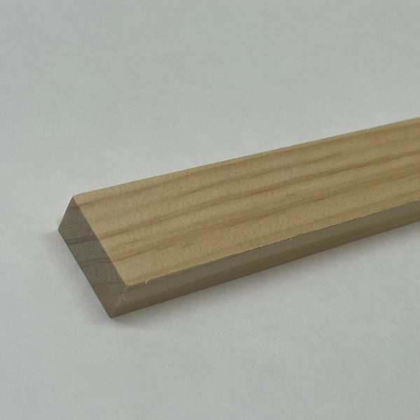 Dollhouse Supplies Timber Wood Column Building Post Wood Beam 1" x 1/2" x 17.5" long