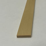 2 x Wood Strips Dollhouse Supplies Miniature Door Trim Baseboard Set of 2 , 3/4" x 1/8" x 12" long