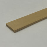 2 x Wood Strips Dollhouse Miniature Door Trim Baseboard Set of 2 , 3/4" x 1/8" x 12" long