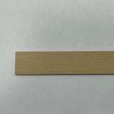 2 x Wood Strips Dollhouse Supplies Miniature Door Trim Baseboard Set of 2 , 3/4" x 1/8" x 12" long