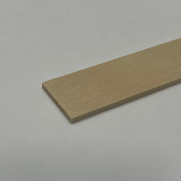 4 x Wood Strips Dollhouse Miniature Door Trim Baseboard Set of 4 , 9/16" x 1/16" x 11.5" long