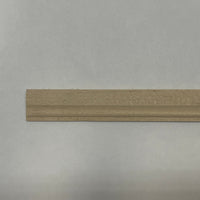 Dollhouse Unpainted Baseboard Molding , Miniature Skirting Board , Miniature Wall Panel Molding 18 Inch Long