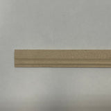 Dollhouse Unpainted Baseboard Molding , Miniature Skirting Board , Miniature Wall Panel Molding 18 Inch Long