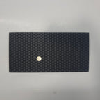 1/12スケール 六角形タイル 舗装用フォームボード、15-3/4 x 7-7/8インチ、ドールハウスDIY素材