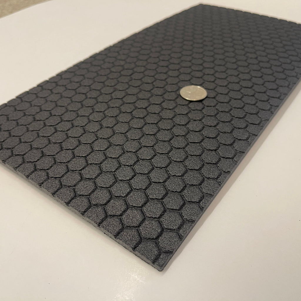 1:12 Scale Hexagon Tile Paving Foam Board, 15-3/4 x 7-7/8 inch, DIY Dollhouse Supply