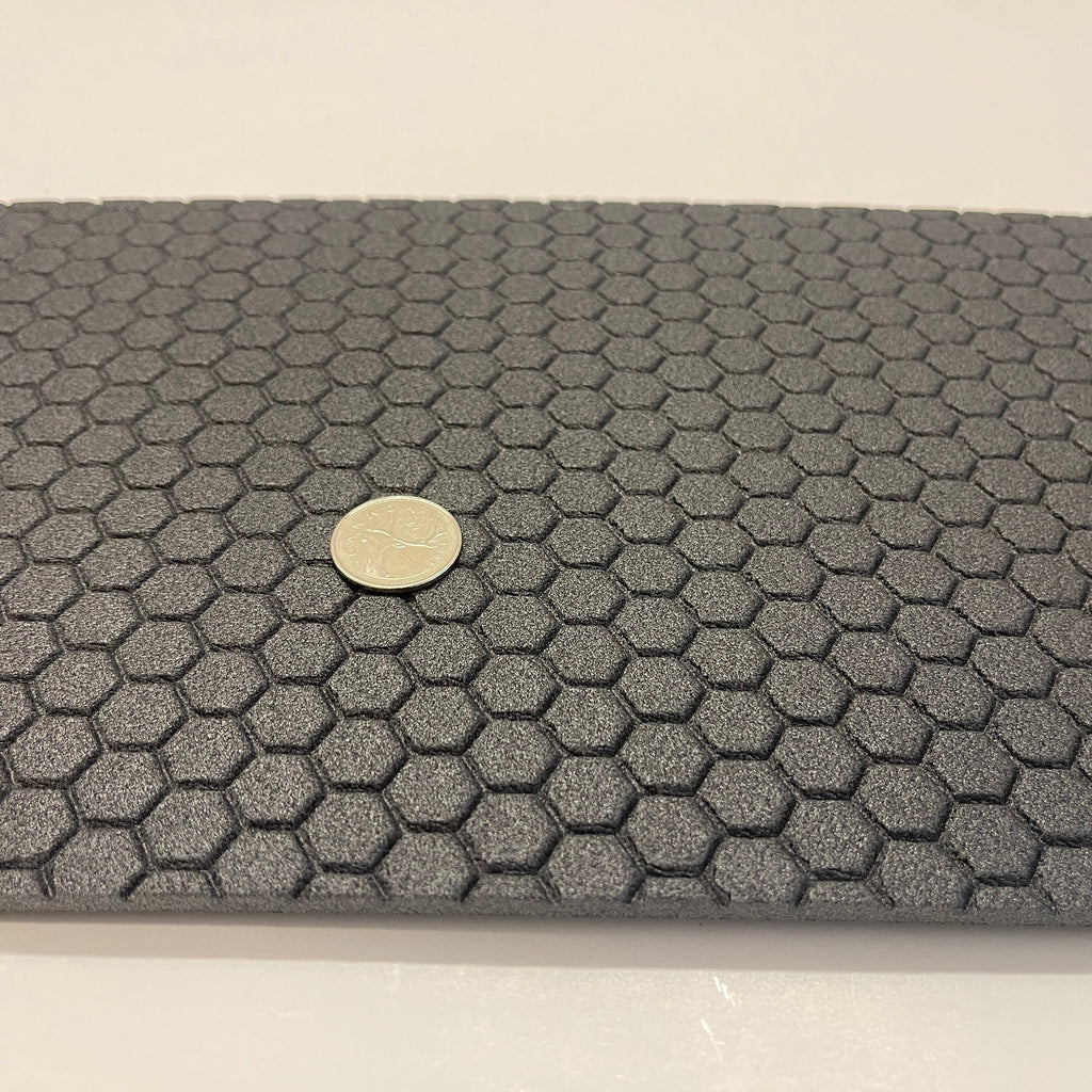 1:12 Scale Hexagon Tile Paving Foam Board, 15-3/4 x 7-7/8 inch, DIY Dollhouse Supply