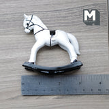 Dollhouse Supplies Rocking Horse Baby Horse Rocker 1:12 Scale Miniature (cast resin) - G094