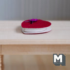 1:12 Scale Miniature Red Heart Shaped Box of Chocolates, 1-1/4 inch tall, DIY Dollhouse Supply (non edible)