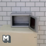 Dollhouse Supplies Miniature 1:12 scale microwave food cooker kitchen appliance 1-1/2 inch wide- C091