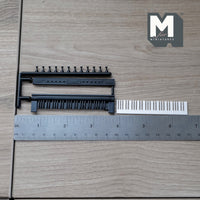 1:12 Scale Miniature Key Organ Keyboard with Pulls (self assemble required) from Chrysnbon - C060