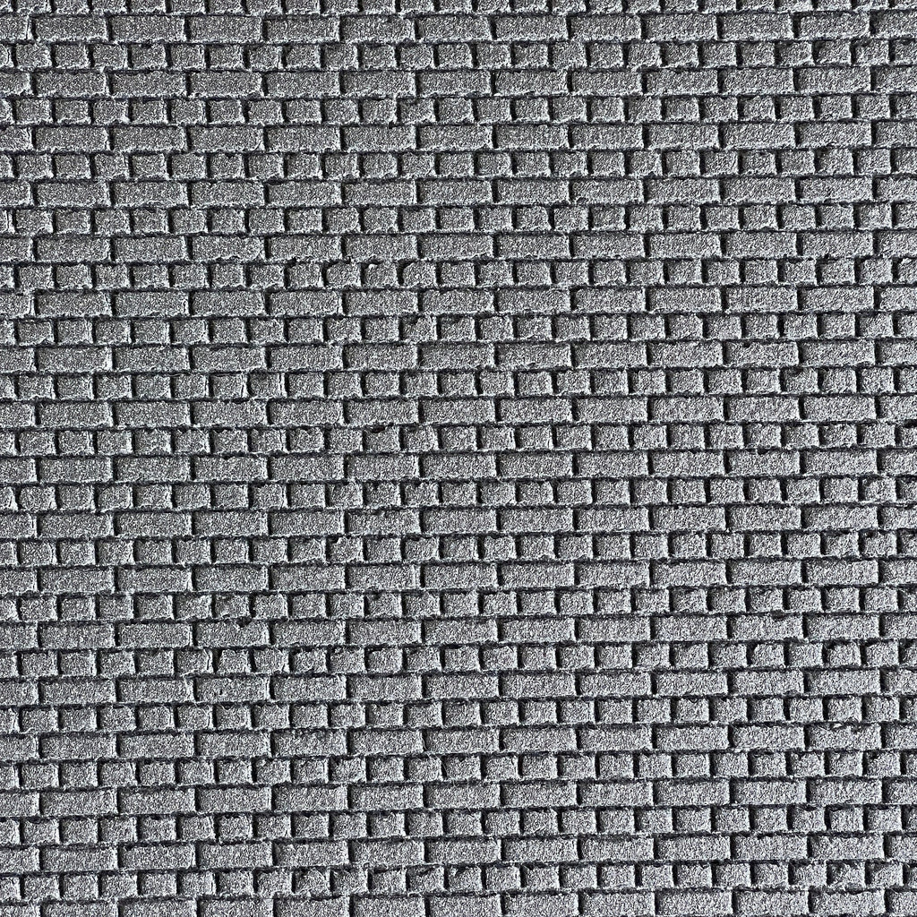 1:12 Scale English Bond Brick Wall Foam Board, 15-3/4 x 7-7/8 inch, DIY Dollhouse Supply