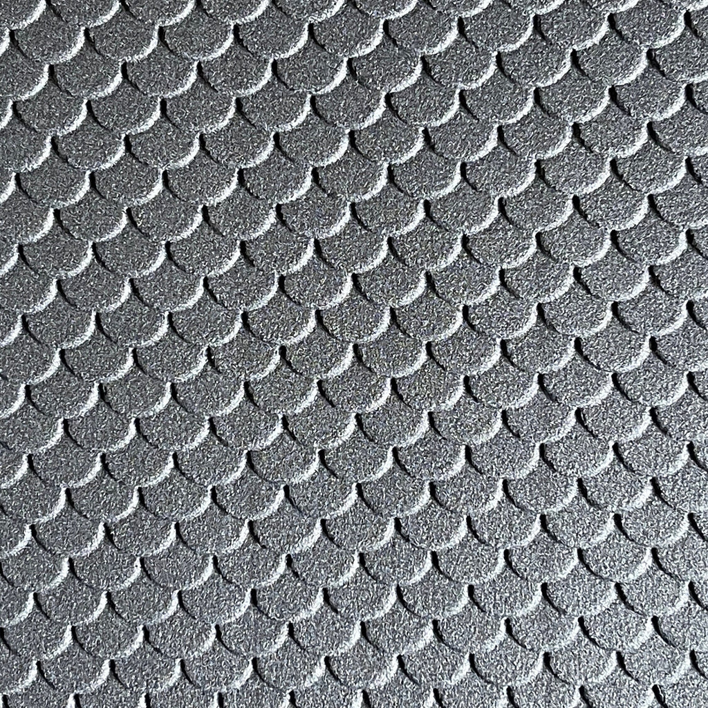 1:12 Scale Fish Scale Roof Shingle Foam Board, 15-3/4 x 7-7/8 inch, DIY Dollhouse Supply
