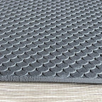 1:12 Scale Fish Scale Roof Shingle Foam Board, 15-3/4 x 7-7/8 inch, DIY Dollhouse Supply