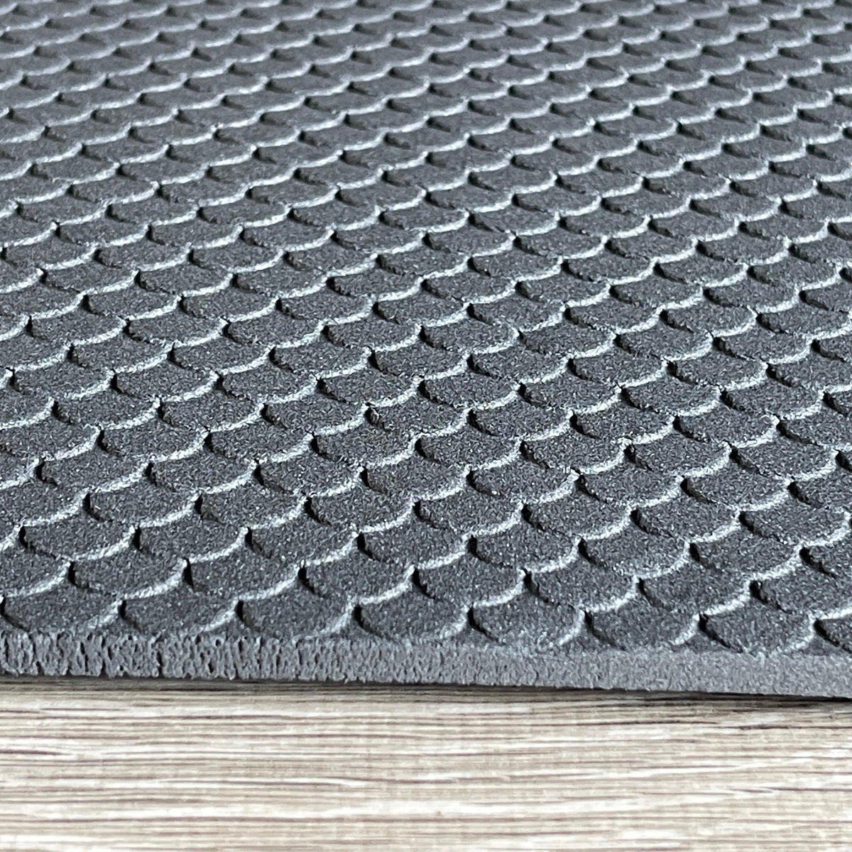 1:12 Scale Fish Scale Roof Shingle Foam Board, 15-3/4 x 7-7/8 inch, DIY Dollhouse Supply