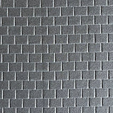 Dollhouse Supplies Slate Roof Tile Wall Tile Foam Board 1:12 Scale Miniature Wall Panel Wall Brick Tile Sheet 7-7/8"(H) x 15-3/4"(L)
