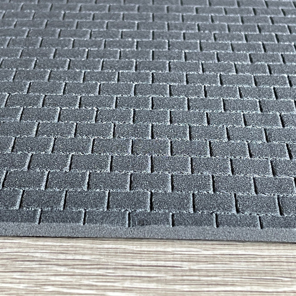 Dollhouse Slate Roof Tile Wall Tile Foam Board 1:12 Scale Miniature Wall Panel Wall Brick Tile Sheet 7-7/8"(H) x 15-3/4"(L)