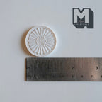 1:12 Scale Miniature Dollhouse Ceiling Rose, Victorian Style, 1-1/4 inch dia.