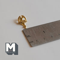 1:12 Scale Dollhouse Door Knocker , Miniature Metal Door Knocker , Door Hammer , Door Rapper , Door Clapper , Door Beater (gold) - C049