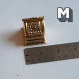 Miniature Cash Register with Removable Cash Drawer 1:12 Scale Dollhouse Supplies Old Style Cash Till - C093
