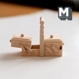 Miniature Wooden Cantilever Sewing Box Tool Box 1:12 Scale Dollhouse Cantilever Box Organizer - F080