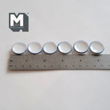 Miniature Enamel Plates 1:12 Scale Dollhouse Supplies Ceramic Plates Set of 6 7/8"(Dia.) (small) - A023